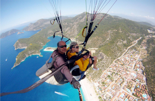 Activities - Get Information - Paragliding | Zehra Hotels