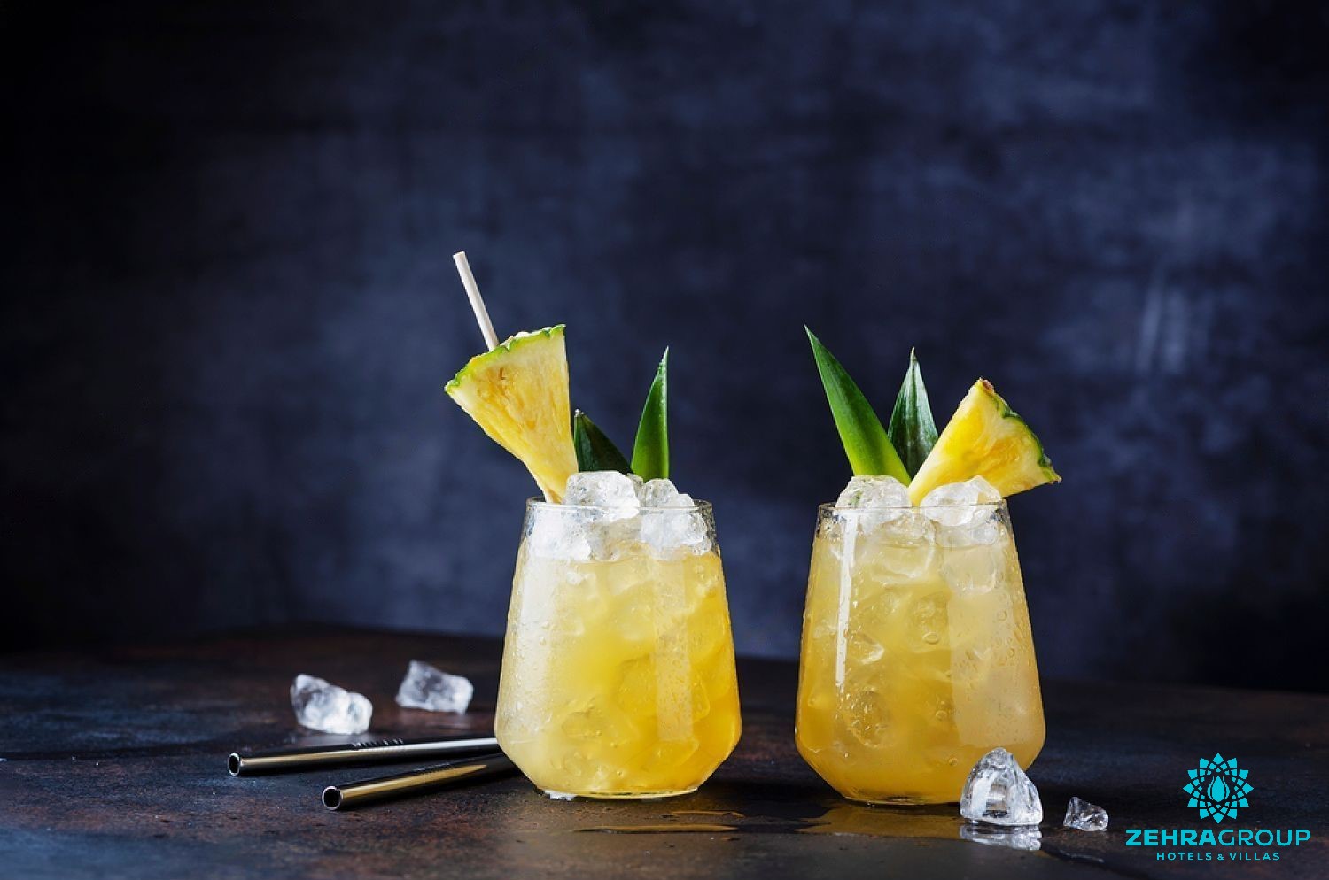 Alkolsüz ananas kokteyl