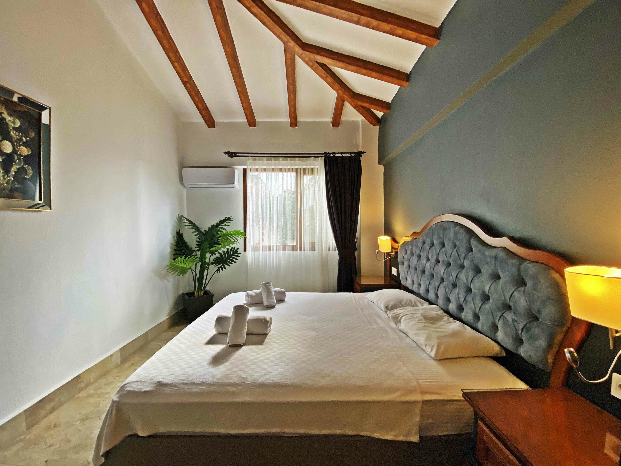 patara villa çift kişilik yatak odası