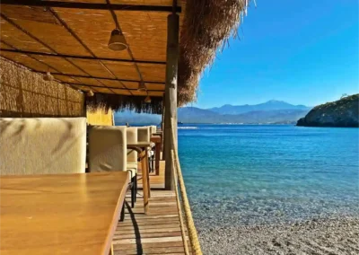 Fethiye bayanlar plajı deniz manzaralı restoran